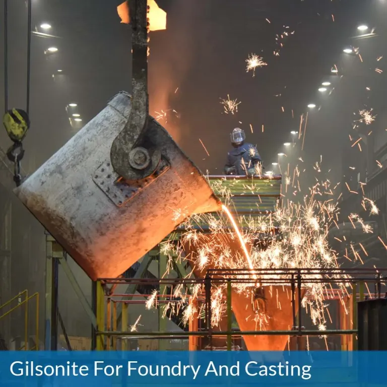 gilsonite for foundry and casting