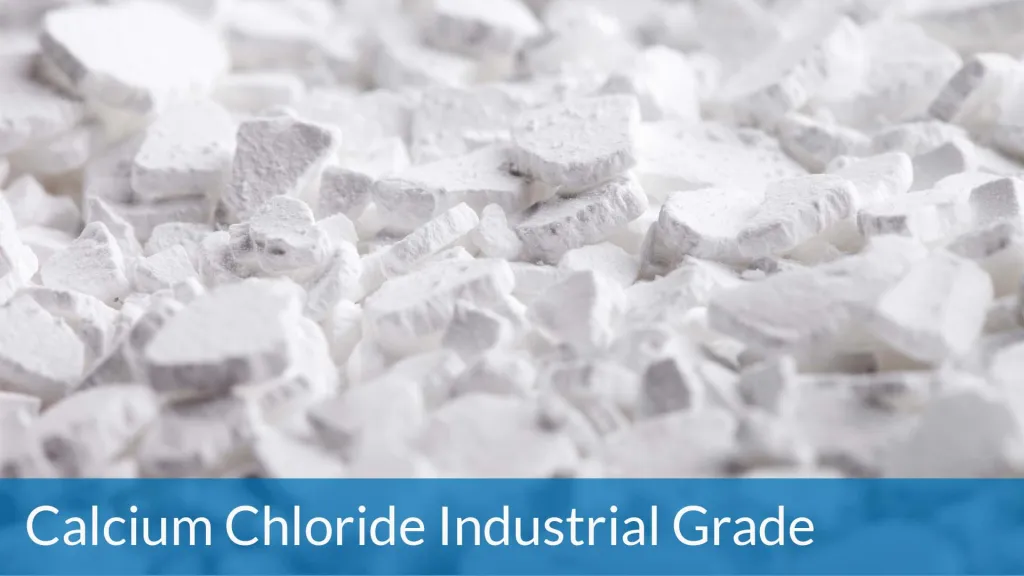 calcium chloride industrial grade product